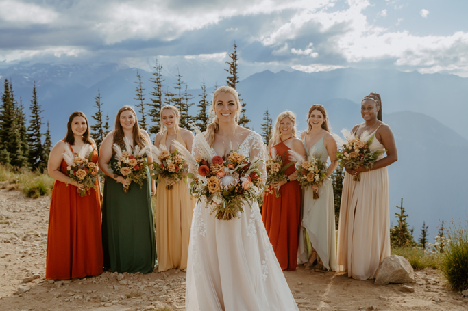Washington State Wedding at Crystal Mountain Resort by Mattie O'Neill Photography